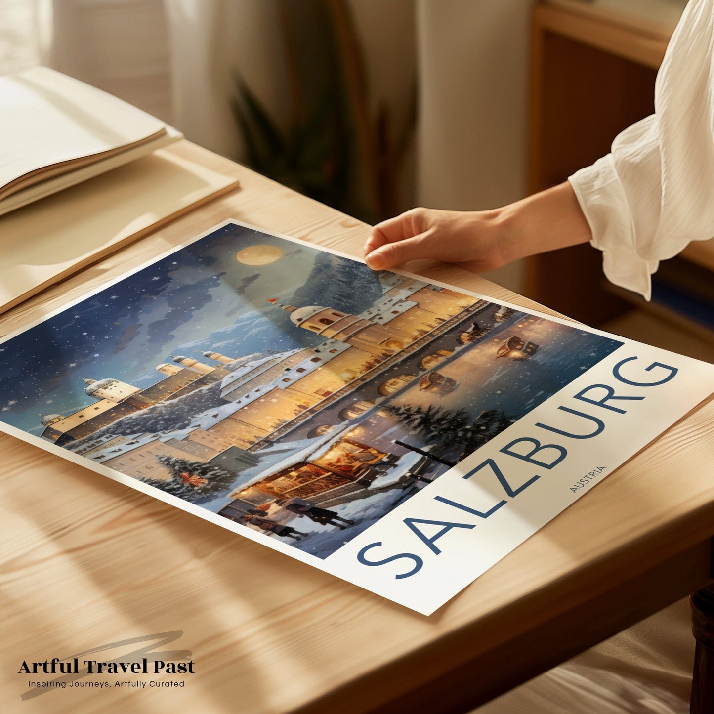 Salzburg Poster - Austria Wall Art