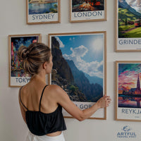 Samaria Gorge poster - Greece Wall Art