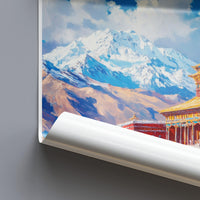 Samye Monastery Poster - Tibet Wall Art