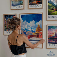 Samye Monastery Poster - Tibet Wall Art