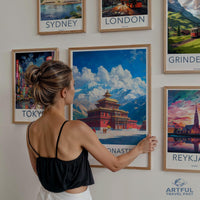 Samye Monastery Poster - Tibet Wall Art
