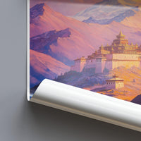 Samye Monastery Poster - Tibet Wall Art