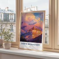 Samye Monastery Poster - Tibet Wall Art