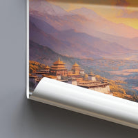Samye Monastery Poster - Tibet Wall Art