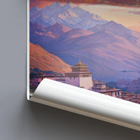 Samye Monastery Poster - Tibet Wall Art