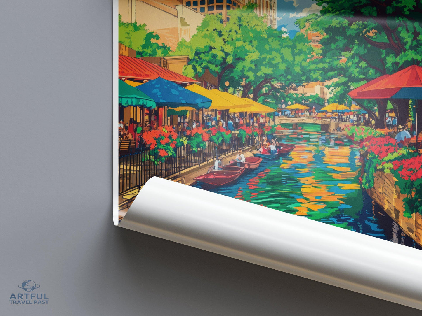 San Antonio Poster - Texas Wall Art