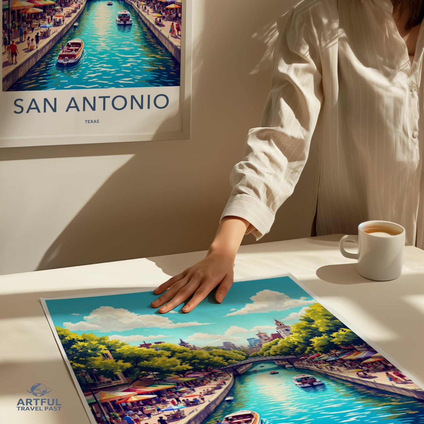San Antonio Poster - Texas Wall Art