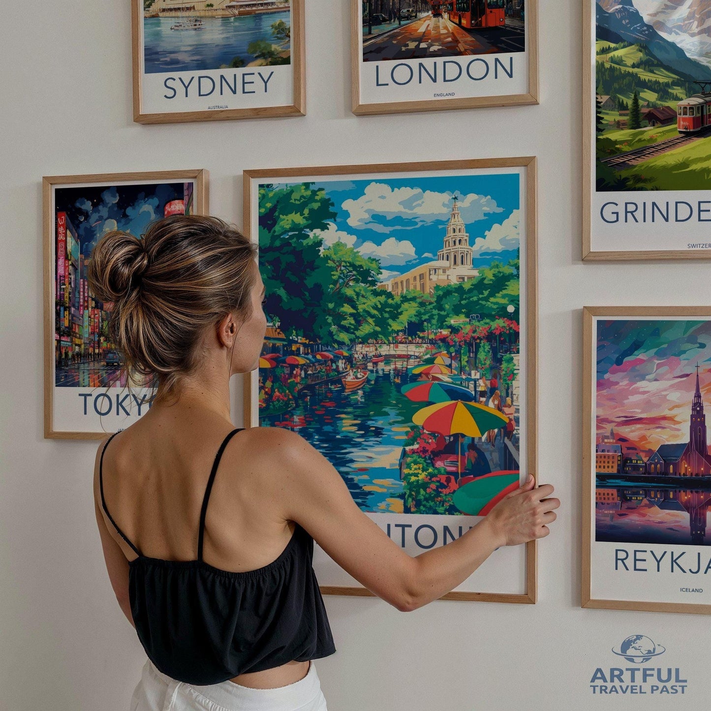 San Antonio Poster - Texas Wall Art