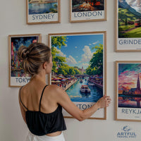 San Antonio Poster | Texas Wall Art | America Decor