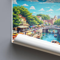 San Antonio Poster | Texas Wall Art | America Decor
