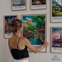 San Antonio Poster | Texas Wall Art | America Decor