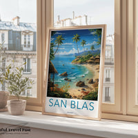 San Blas Poster - Panama Wall Art