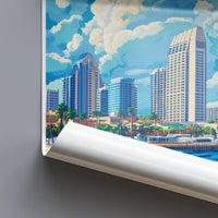 San Diego Poster - California Wall Art