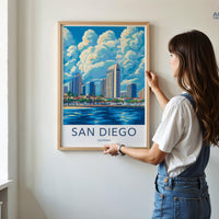 San Diego Poster - California Wall Art
