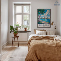 San Diego Poster - California Wall Art