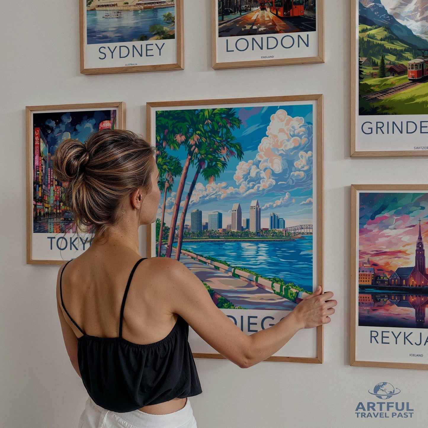 San Diego Poster - California Wall Art