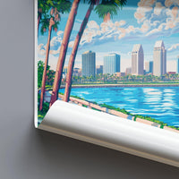 San Diego Poster - California Wall Art