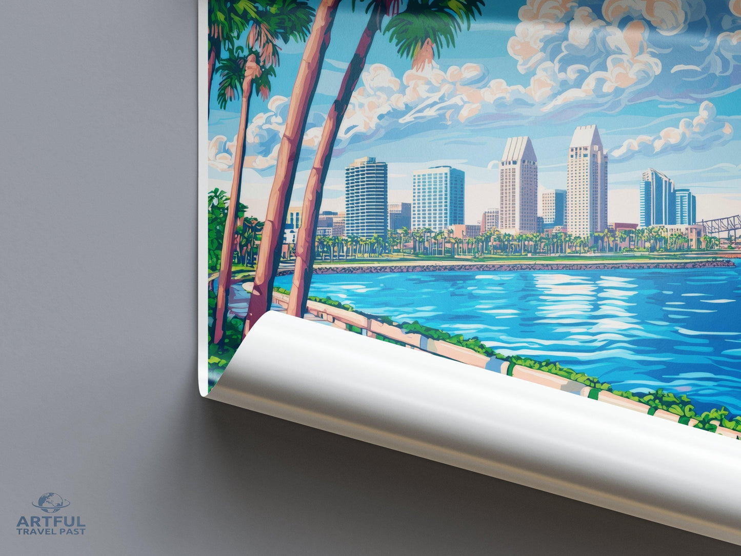 San Diego Poster - California Wall Art