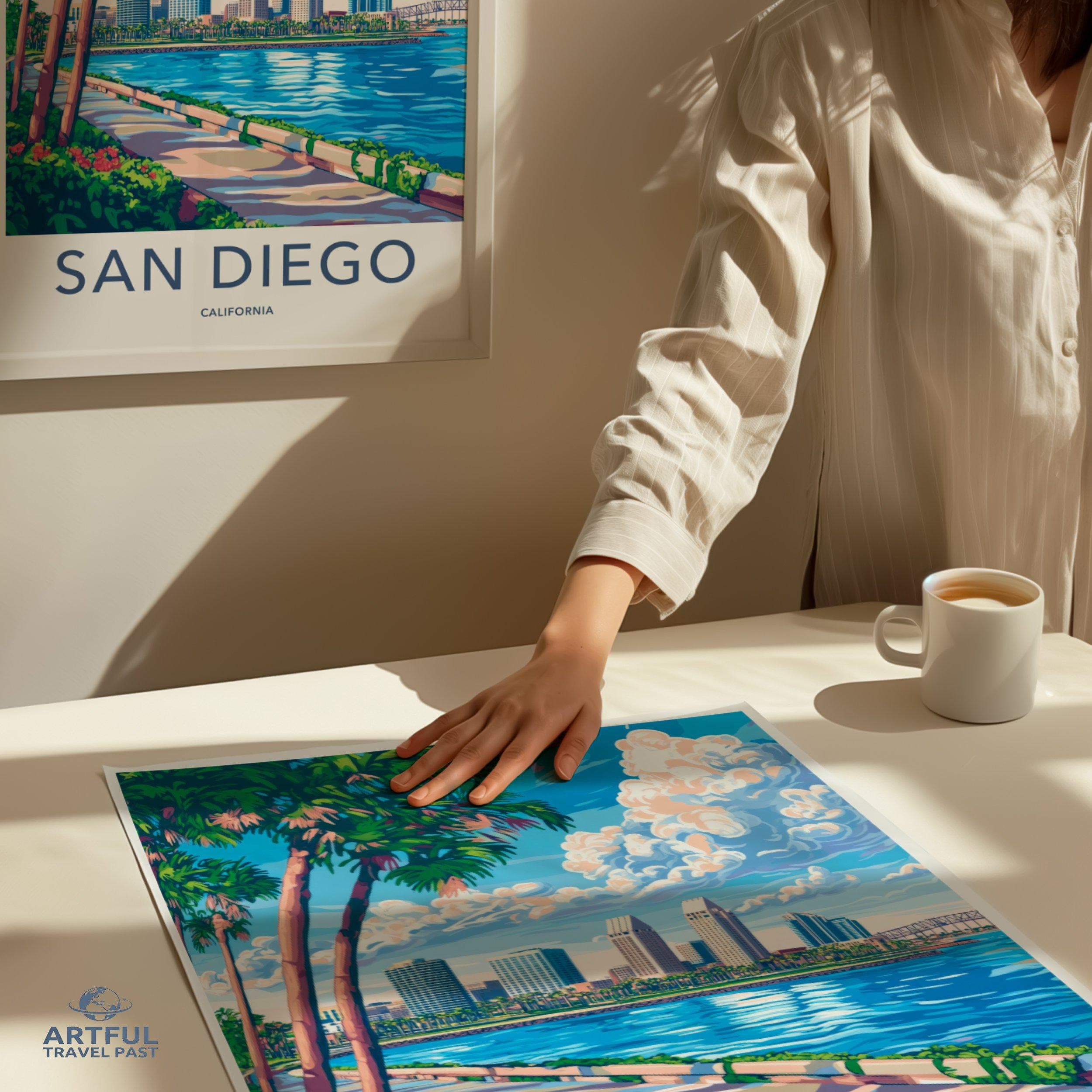San Diego Poster - California Wall Art