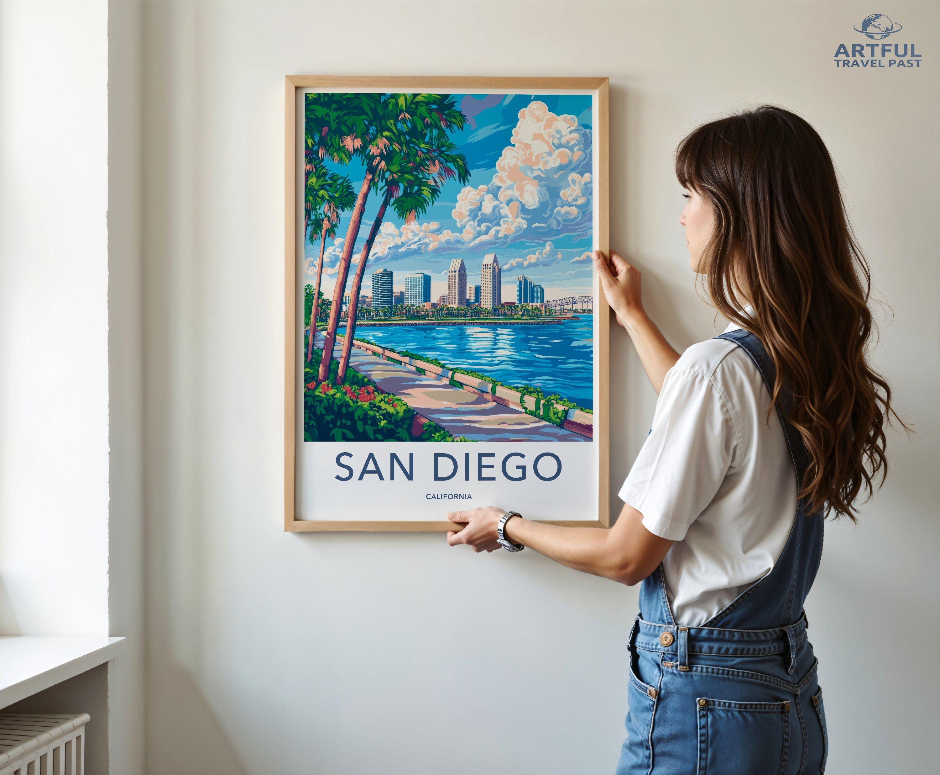 San Diego Poster - California Wall Art