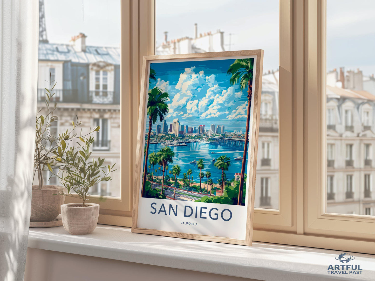 San Diego Poster - California Wall Art