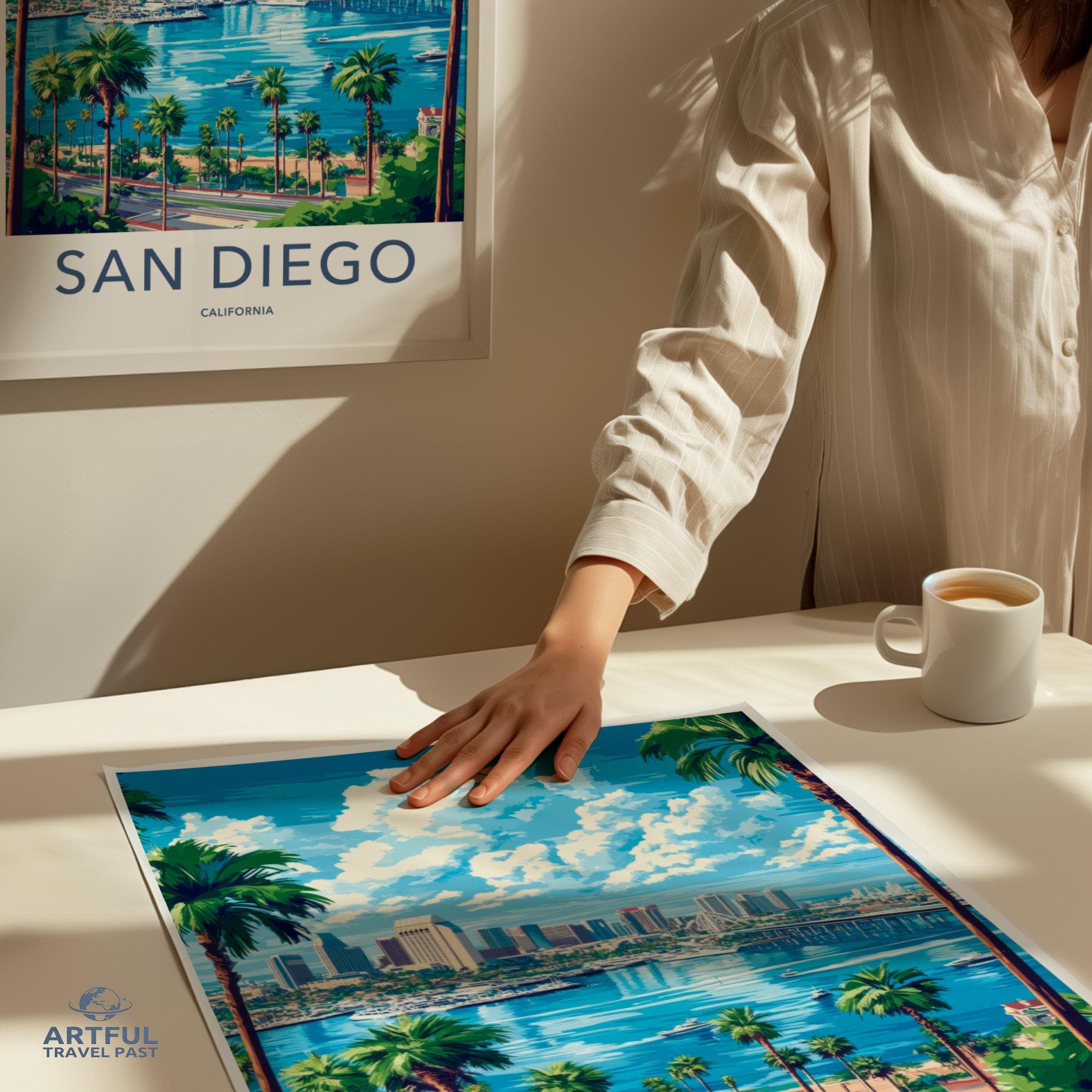 San Diego Poster - California Wall Art