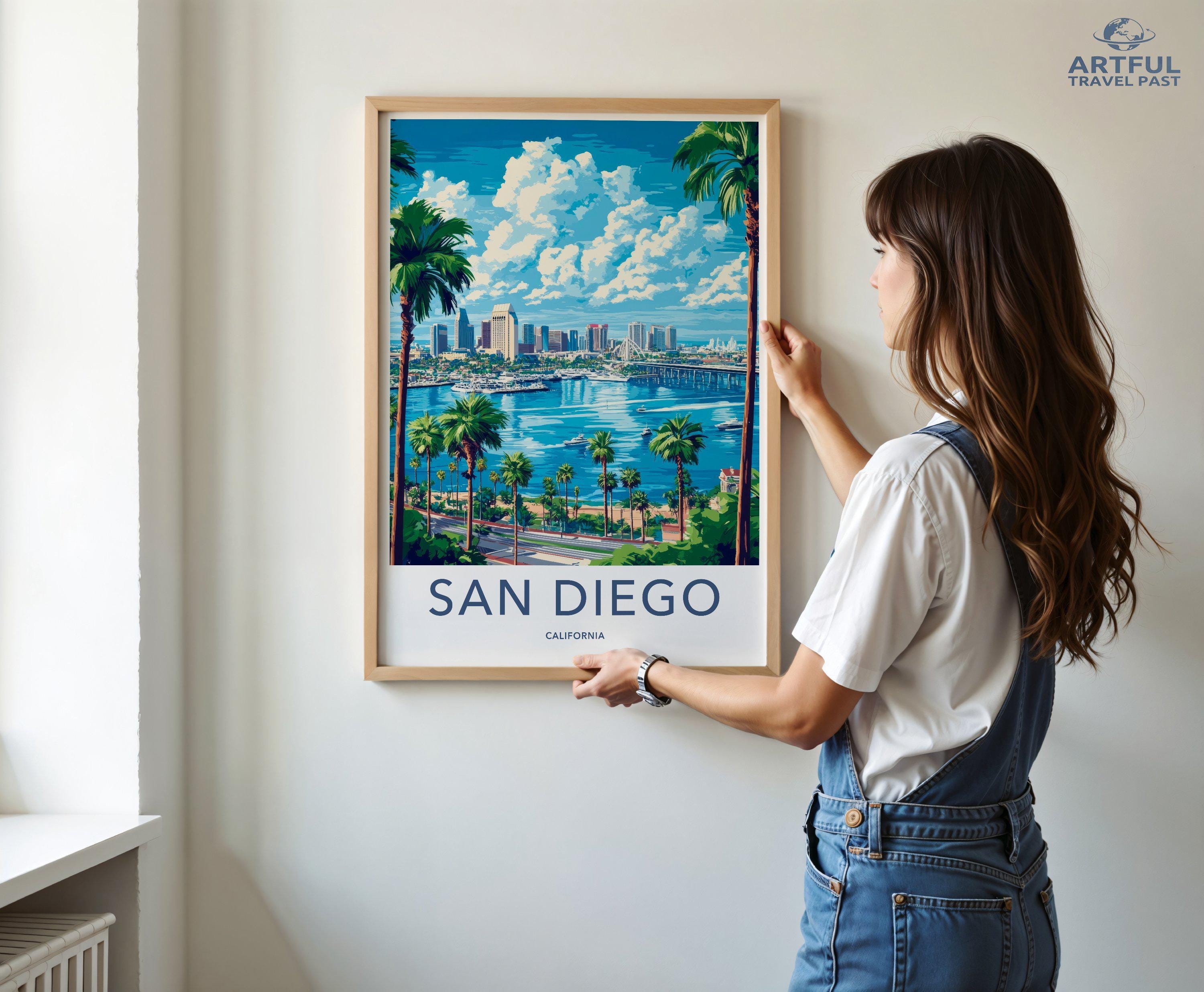 San Diego Poster - California Wall Art