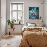 San Diego Poster - California Wall Art
