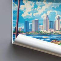 San Diego Poster - California Wall Art