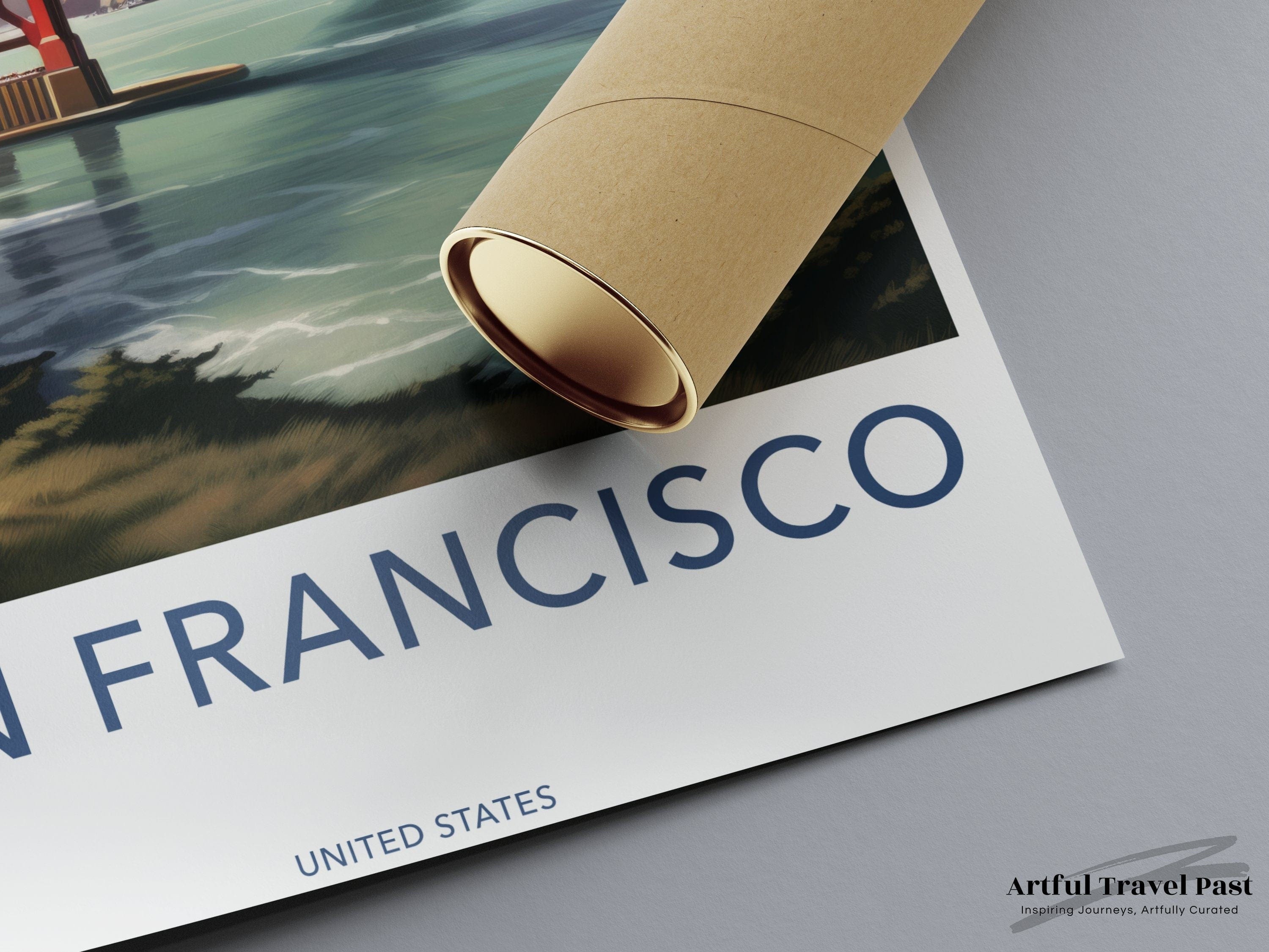 San Francisco Poster - California Wall Art