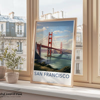 San Francisco Poster - California Wall Art