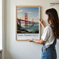 San Francisco Poster - California Wall Art