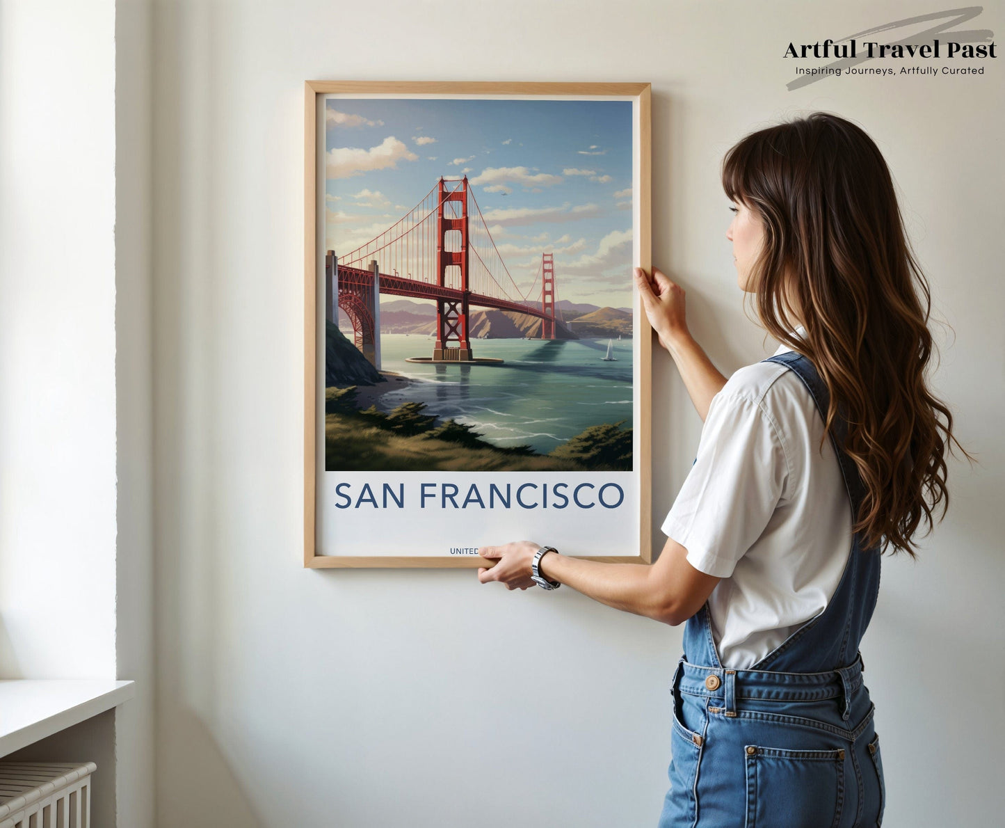 San Francisco Poster - California Wall Art
