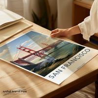San Francisco Poster - California Wall Art