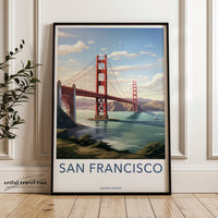San Francisco Poster - California Wall Art