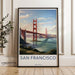 San Francisco Poster - California Wall Art
