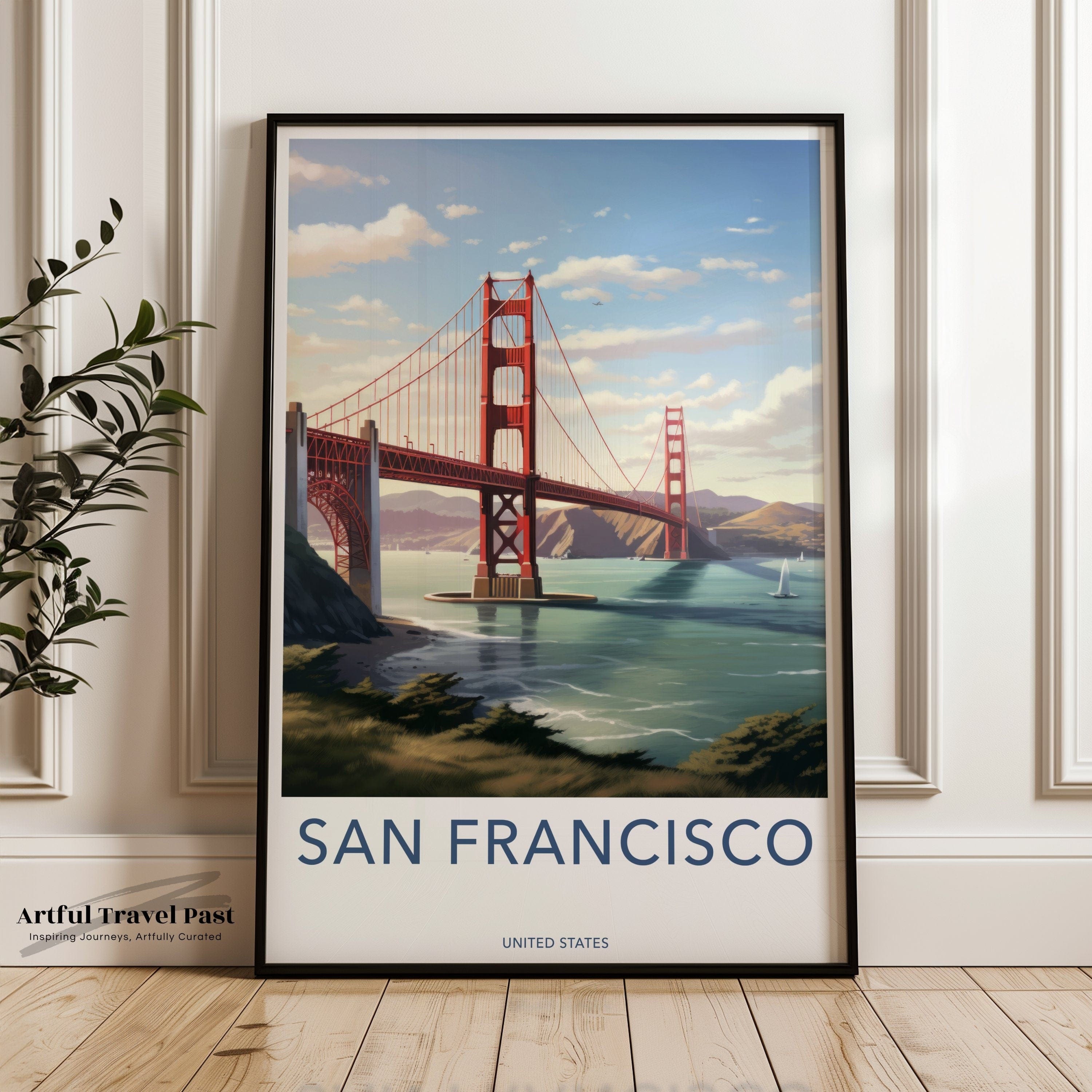 San Francisco Poster - California Wall Art