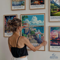 San Juan Poster | Puerto Rico Wall Art | Caribbean Decor