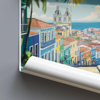 San Juan Poster | Puerto Rico Wall Art | Caribbean Decor