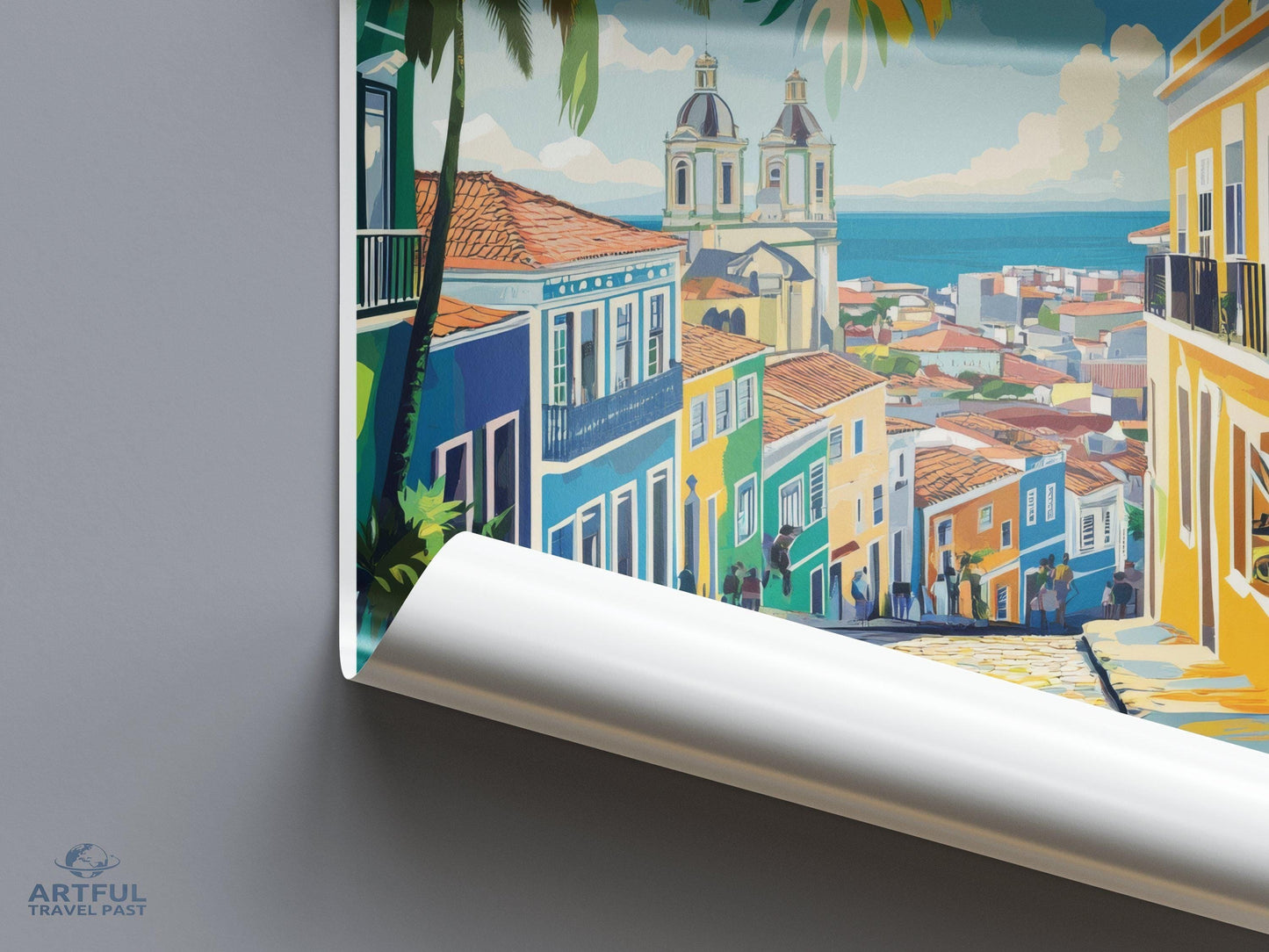 San Juan Poster | Puerto Rico Wall Art | Caribbean Decor
