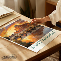 Sant’Angelo Poster | Italy Wall Art