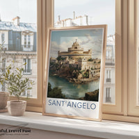 Sant’Angelo Poster | Italy Wall Art | Europe Decor