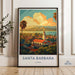 Santa Barbara Poster - California Wall Art