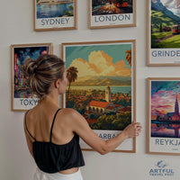 Santa Barbara Poster - California Wall Art