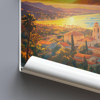 Santa Barbara Poster - California Wall Art