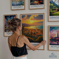 Santa Barbara Poster - California Wall Art