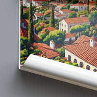 Santa Barbara Poster - California Wall Art