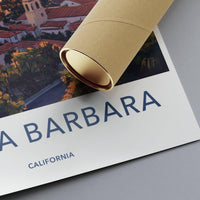 Santa Barbara Poster - California Wall Art
