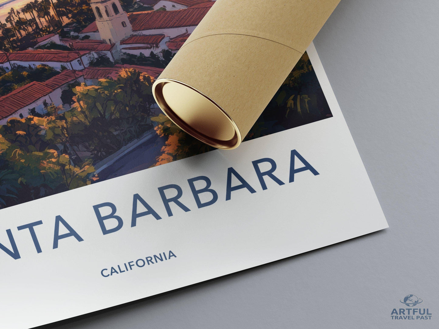 Santa Barbara Poster - California Wall Art