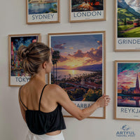 Santa Barbara Poster - California Wall Art